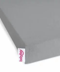Babybay Jersey Deluxe Madrassbeskyttelse, Grå