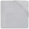Jollein Little Lemonade Stretchlaken 40x80, Soft Grey