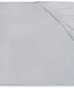 Jollein Little Lemonade Stretchlaken 60x120, Soft Grey