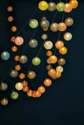 Alice & Fox Lyslenke 20 Baller, Rosa - Bilde 3