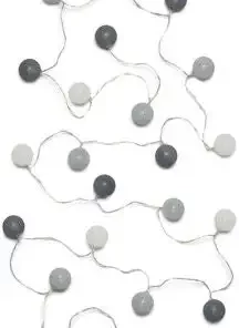 Alice & Fox Lyslenke 20 Baller, Grå