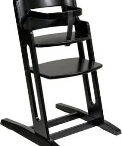 BabyDan Danstolen Matstol Inkl Bøyle & Rem, Svart