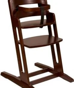 BabyDan Danstolen Matstol Inkl Bøyle & Rem, Walnut