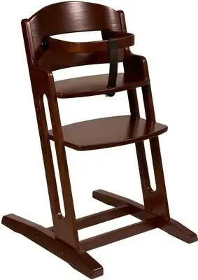 BabyDan Danstolen Matstol, Walnut + Matstolpute, Beige - Bilde 4