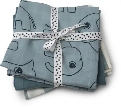 Done By Deer Rapeklut 3-Pack Deer Friends, Blue