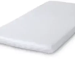 BabyMatex Bamboo Dra-på-laken 70x140, White