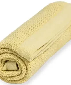 Vinter & Bloom Soft Grid Babyteppe, Gult