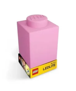 LEGO Classic Silicone Brick Lampe, Rosa