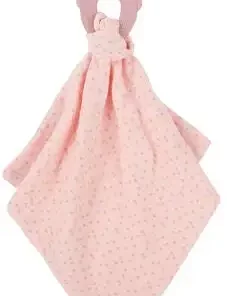 Nattou Soft Silicone Bitering Med Sutteklut, Rosa