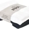 Pippi Musselinteppe 4-pack, White/Black