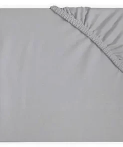 Jollein Stretchlaken Bomull 40x80cm, Lysegrå