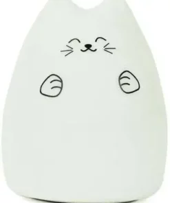 Rabbit & Friends ByMoxo Lampe Stor Katt, Hvit