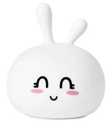 Rabbit & Friends Lampe Stor Kanin, Happy Hvit