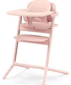 Cybex Lemo 3-in-1 Matstol Inkludert Babysett Og Brett, Pearl Pink