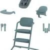 Cybex Lemo 4-in-1 Matstol Inkl. Babysitter, Babysett Og Brikke, Stone Blue