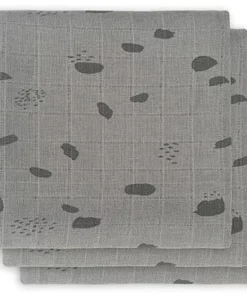 Jollein Musselinteppe 3-pack, Grå