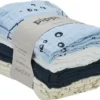 Pippi Musselinteppe 8-pack, Grey Daw