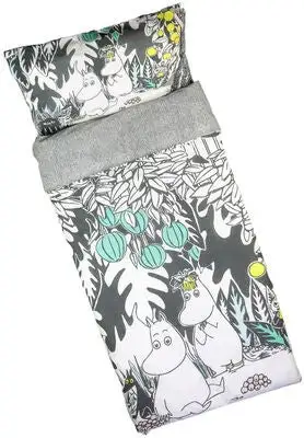 Mummitrollet Sengesett Jungel 150x210