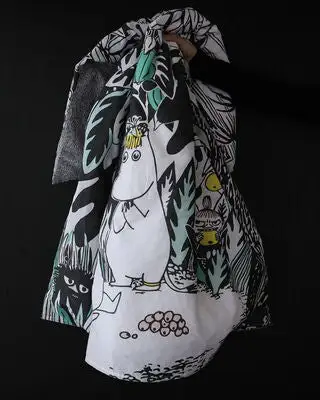 Mummitrollet Sengesett Jungel 150x210 - Bilde 3