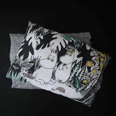 Mummitrollet Sengesett Jungel 150x210 - Bilde 4