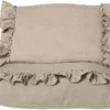 NG Baby Sengesett Mood Ruffles 70x80, Natur