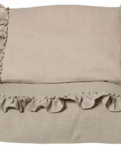 NG Baby Sengesett Mood Ruffles 70x80, Natur