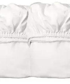 Leander Stretchlaken 2-pack 60x115, Snow