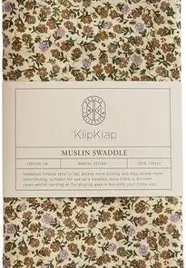 By KlipKlap Swaddle, Lilac Wild Flower
