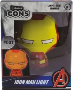 Marvel Avengers Iron Man Icon Light BDP Nattlampe