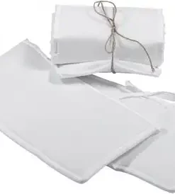 NG Baby Sengekant Bedside Crib, Hvit