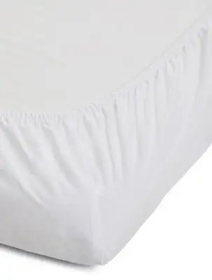 JLY Stretchlaken 70x140, Hvitt - Bilde 2