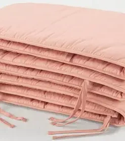 Jollyroom By Borganäs Sengekant, Dusty Pink