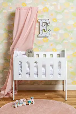 Alice & Fox Bokstavlampe K, Hvit