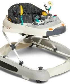 Beemoo Play 2-in-1 Spaceship Gåstol, Svart/Grått