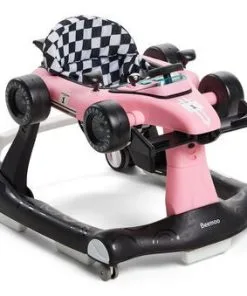 Beemoo Play Gåstol Bil, Pastel Pink