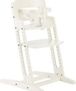 BabyDan Danstolen Matstol Inkl Bøyle & Rem, Hvit