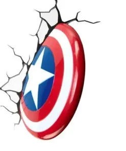 Paladone Marvel Avengers Captain America Vegglampe
