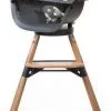 Childhome Evolu One80° Spisestol 2-i-1 Med Bøyle, Natural Anthracite