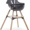 Childhome Evolu 2 Spisestol 2-i-1 Med Bøyle, Natural Anthracite