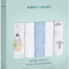 Aden + Anais™ Essentials Musselintepper Space Explorers 5-pack