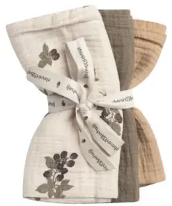 Garbo & Friends Garbo&Friends Musselinteppe 3-pack, Blackberry