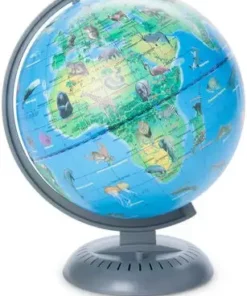 Fippla Globus Jordglobe Med Dyremotiv