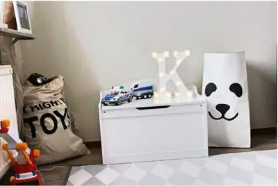 Alice & Fox Bokstavlampe K, Hvit - Bilde 9