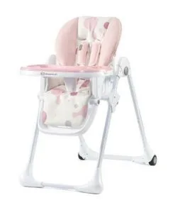 Kinderkraft Høy Stol YUMMY, Pink
