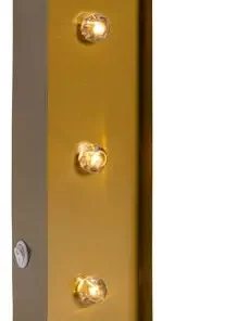 Petite Déco Bokstavlampe L, Gull