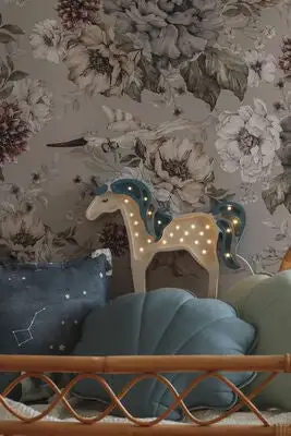 Little Lights Lampe Enhjørning, Blå - Bilde 4