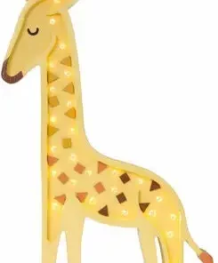 Little Lights Lampe Sjiraff, Gul