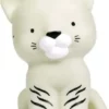 A Little Lovely Company White Tiger Nattlampe