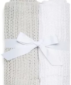 Minitude Gallerteppe, Grå/Hvit