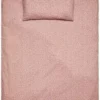 Minitude Sengesett MiniLeo 80x100, Woodrose